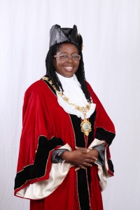 Her Worship the Mayor of Kingston Senator, Councillor Dr Angela Brown Burke, J.P.