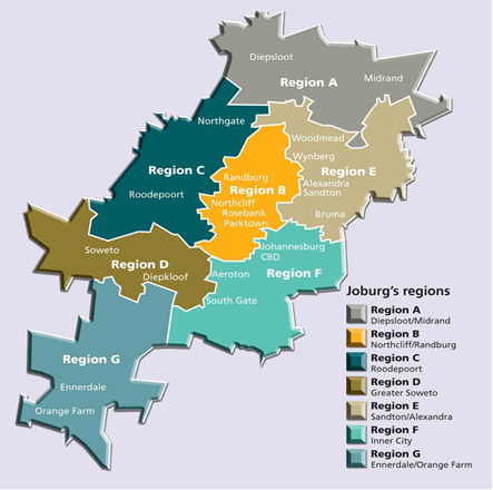 joburg-regions