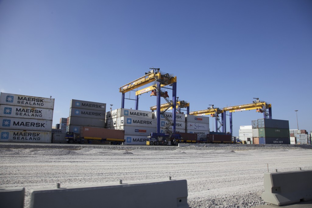 Containers for the Namport