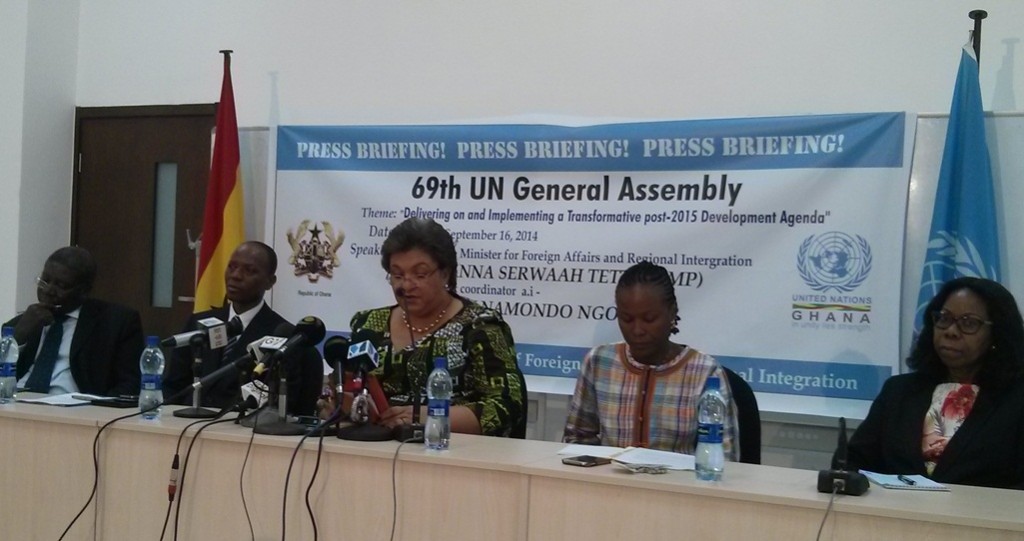 Ghanas-Minister-of-Foreign-Affairs-addressing-the-media