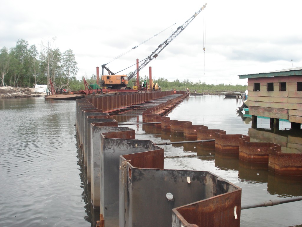 shoreline protection&land reclamation-NDDC soku project